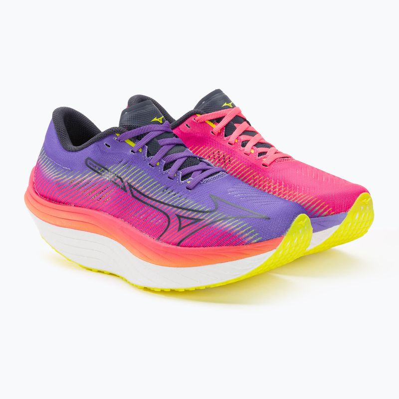 Női futócipő Mizuno Wave Rebellion Pro highvpink/ombre blue/purple punch Mizuno Wave Rebellion Pro highvpink/ombre blue/purple punch 4