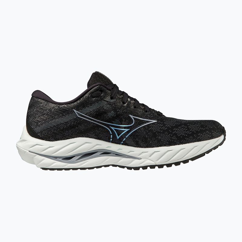 Női futócipő Mizuno Wave Inspire 19 D fekete/ ezüst/ snowcrest 9