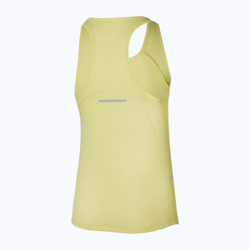 Női futótrikó Mizuno DryAeroFlow Tank pale lime yellow 2