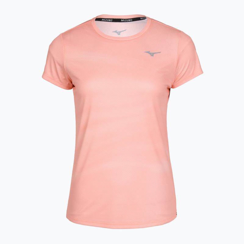 Női futópóló Mizuno Core Graphic Tee apricot blush