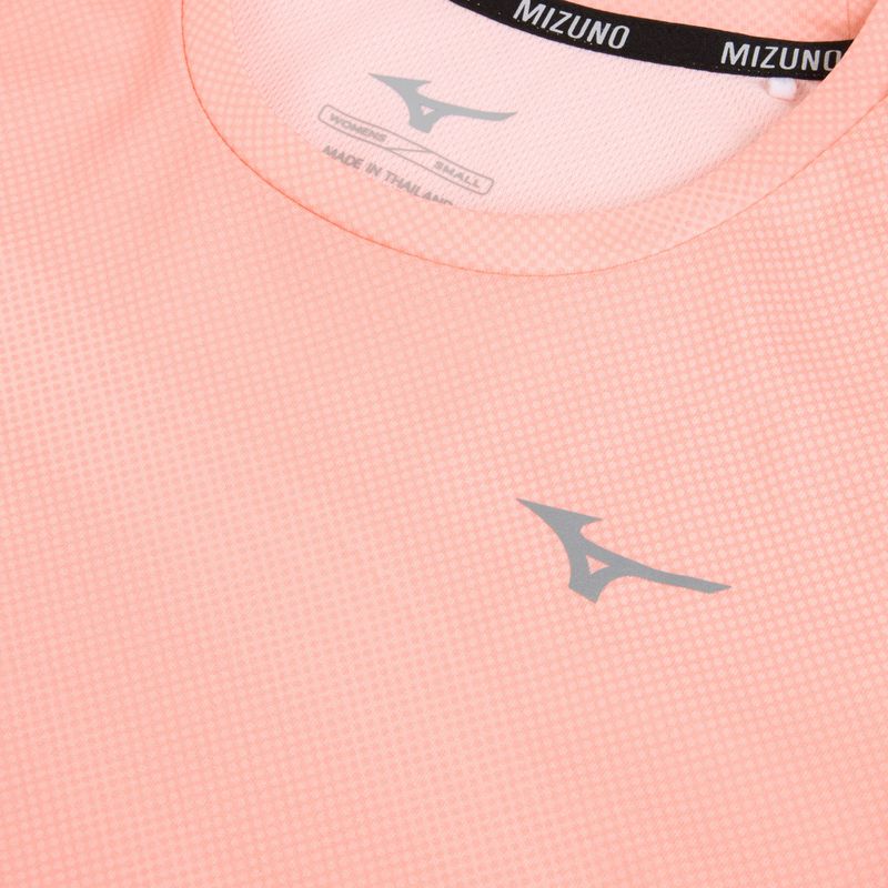 Női futópóló Mizuno Core Graphic Tee apricot blush 3