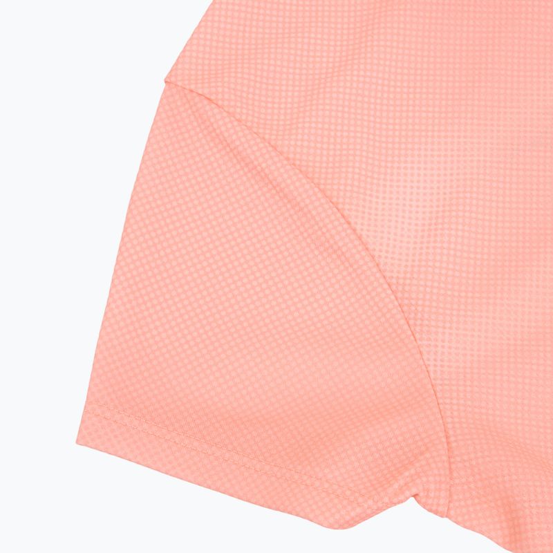 Női futópóló Mizuno Core Graphic Tee apricot blush 4