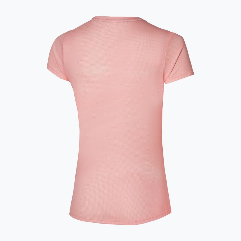 Női futópóló Mizuno Core Graphic Tee apricot blush 2