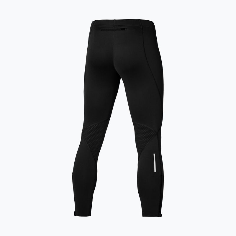 Férfi futó leggings Mizuno Warmalite fekete 2