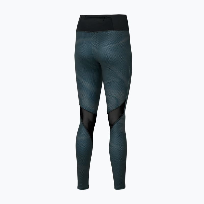 Női leggings Mizuno nyomtatott fekete 2