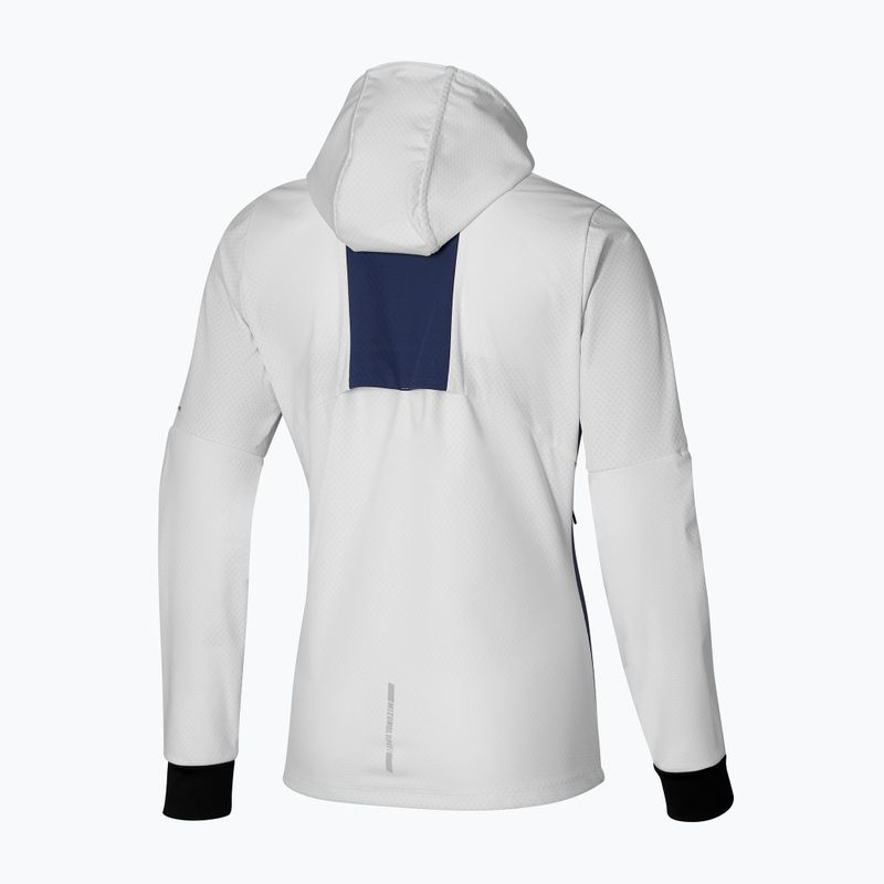 Női futódzseki Mizuno Thermal Charge BT snow white/nightshadow blue 2