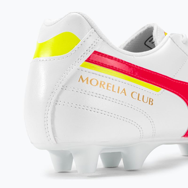 Mizuno Morelia II Club MD férfi futballcipő fehér/gyöngykorall2/bolt2 10