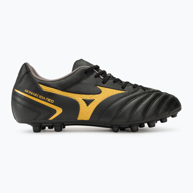 Mizuno Monarcida Neo II Select AG férfi futballcipő fekete/arany 2