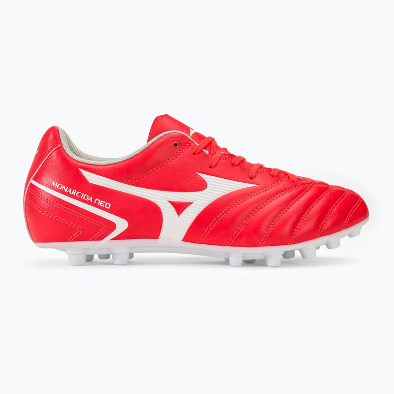 Mizuno Monarcida Neo II Select AG férfi futballcipő flerycoral2/white 2