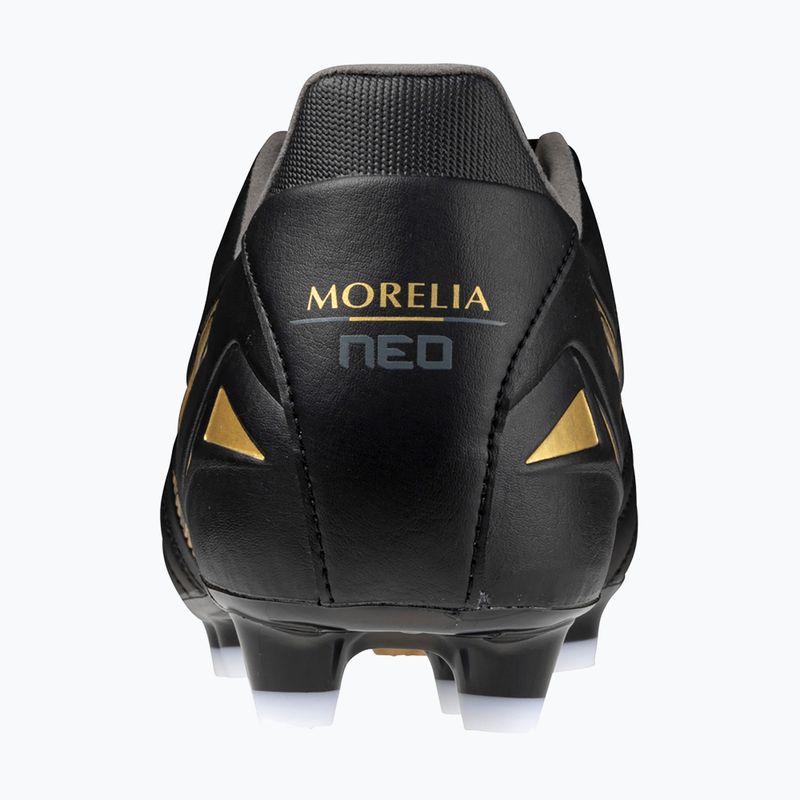 Férfi Mizuno Morelia Neo IV Pro MD labdarúgócipő fekete/arany/fekete 9