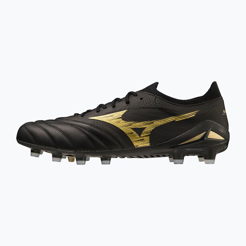 Mizuno Morelia Neo IV Beta Elite MD férfi futballcipő fekete/arany/fekete 3