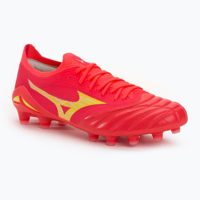 Férfi Mizuno Morelia Neo IV Beta Elite MD labdarúgó cipő flery coral2/bolt2/flery coral2