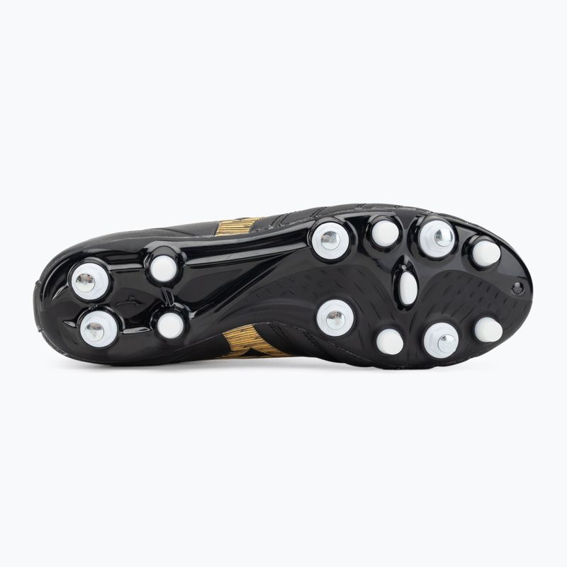 Mizuno Morelia Neo IV Pro MIX labdarúgócipő fekete/arany/fekete 4