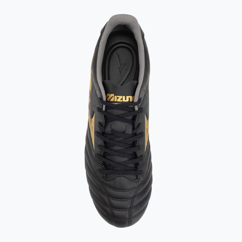 Mizuno Morelia Neo IV Pro MIX labdarúgócipő fekete/arany/fekete 5