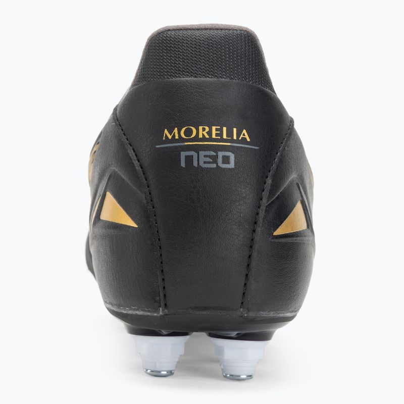 Mizuno Morelia Neo IV Pro MIX labdarúgócipő fekete/arany/fekete 6