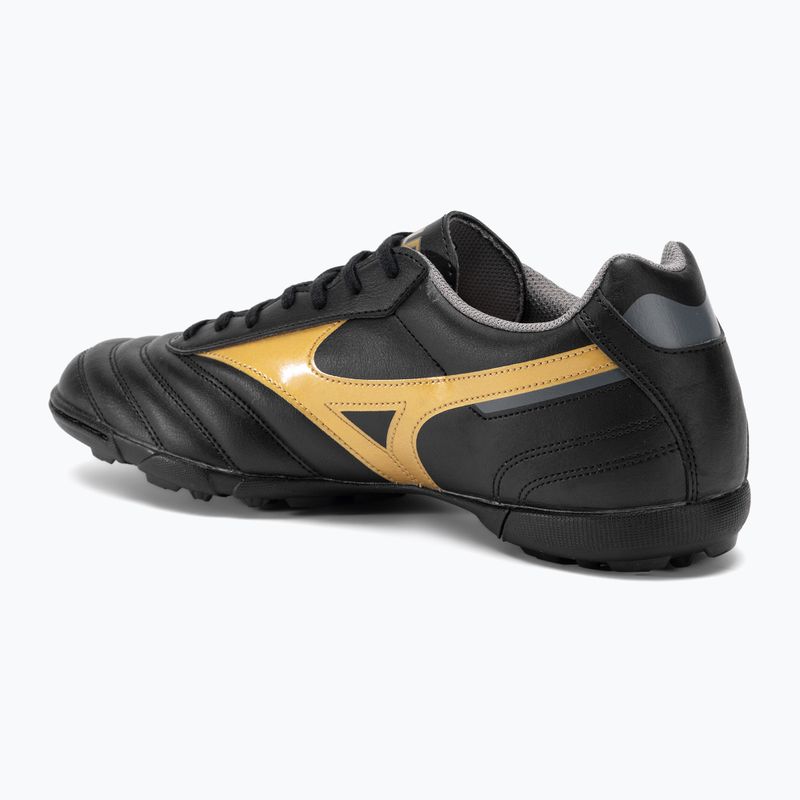 Férfi focicipő Mizuno Morelia II Club AS black/gold/dark shadow 3