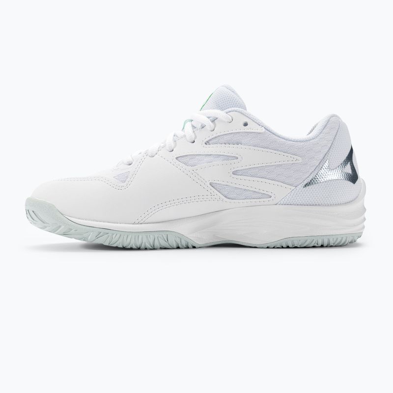Férfi röplabda cipő Mizuno Thunder Blade Z fehér / g ridge / patina zöld 11