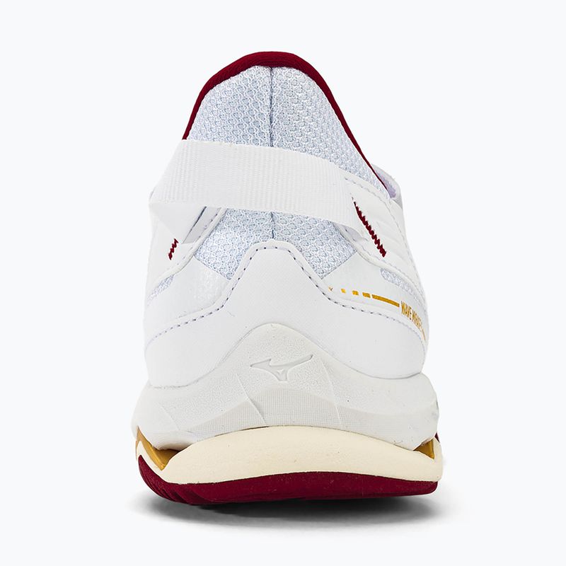 Női kézilabda cipő Mizuno Wave Mirage 5 white/cabernet/mp gold 6