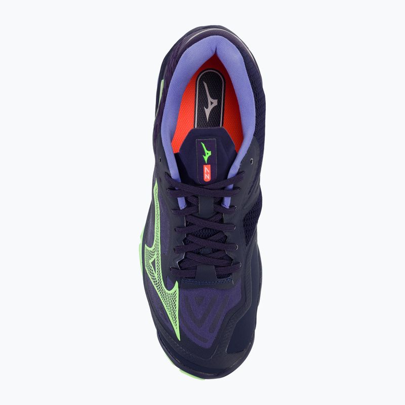 Férfi röplabda cipő Mizuno Wave Lightning Z7 esti kék / tech zöld / lolite 7