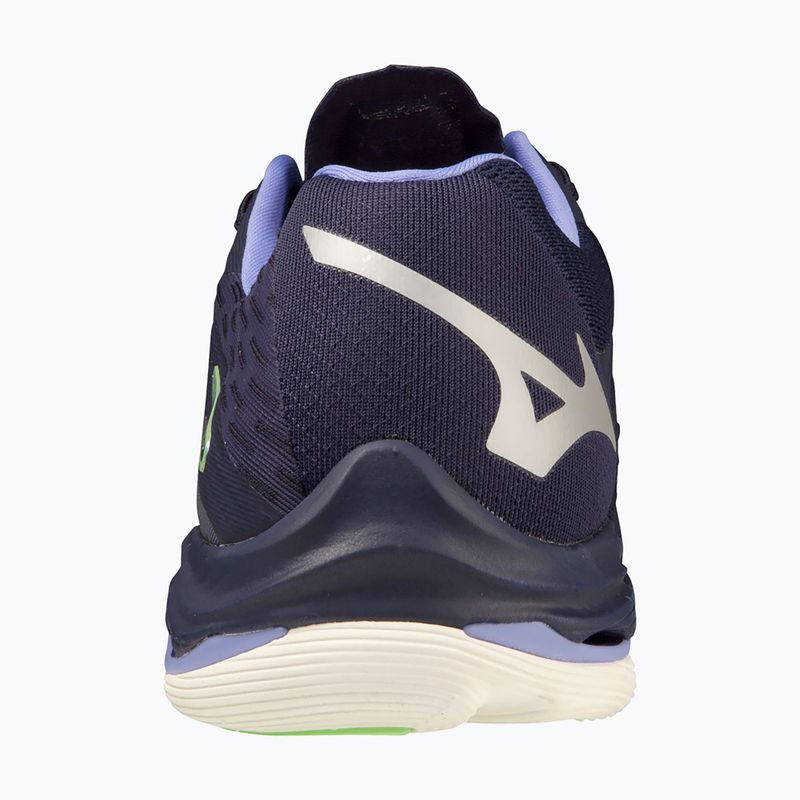 Férfi röplabda cipő Mizuno Wave Lightning Z7 esti kék / tech zöld / lolite 8