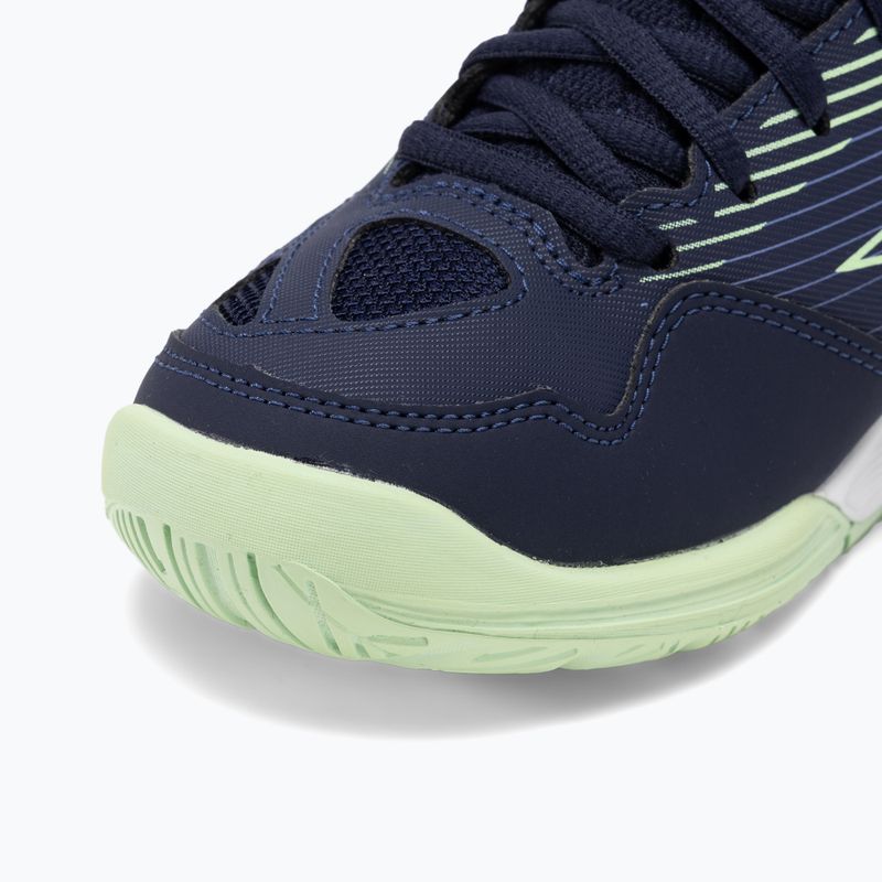 Gyerek röplabda cipő Mizuno Cyclone Speed 4 Jr eblue/tech green/lolite 7