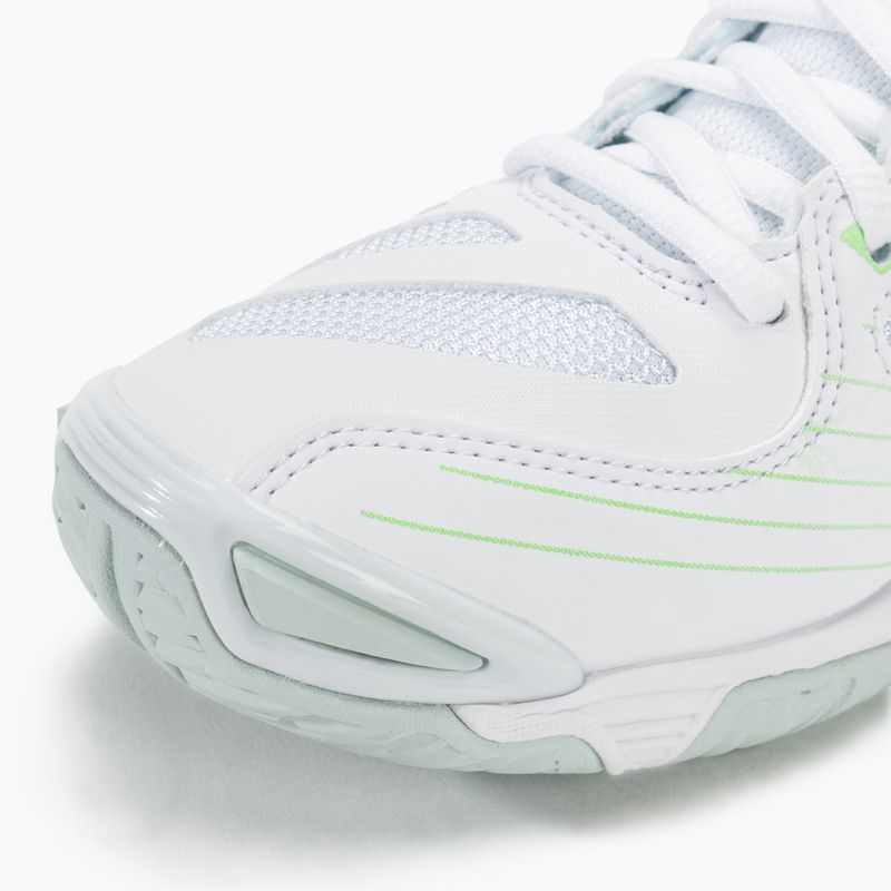 Női röplabda cipő Mizuno Wave Voltage Mid white/glacial ridge/patina green 7