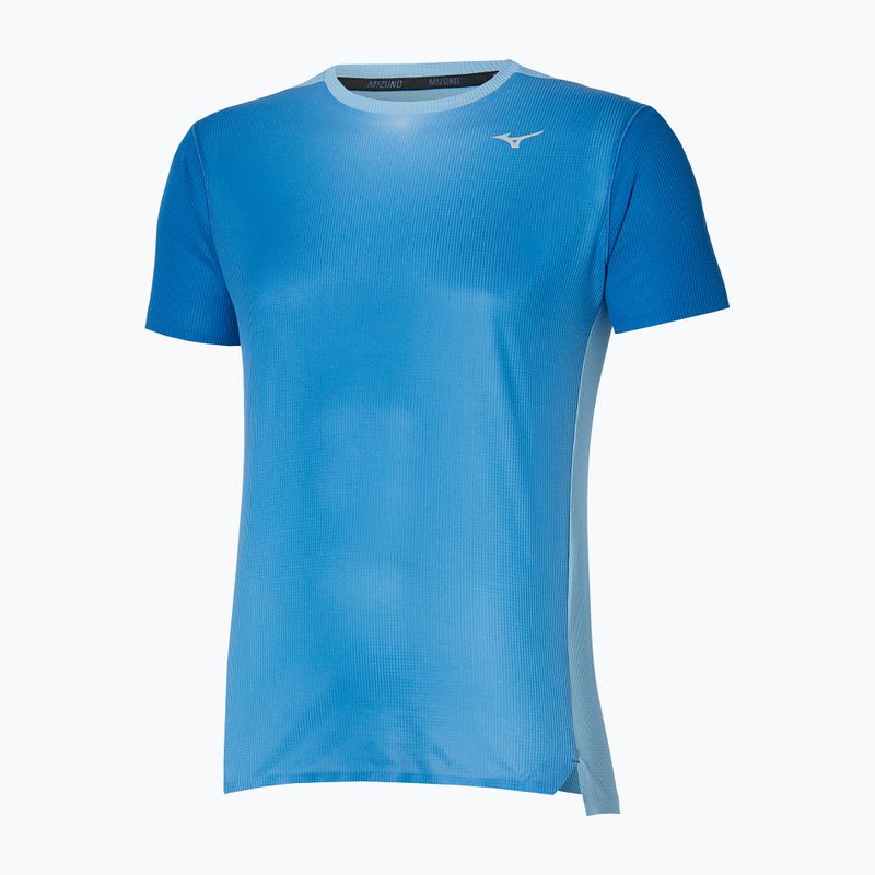 Férfi futópóló Mizuno Aero Tee federal blue