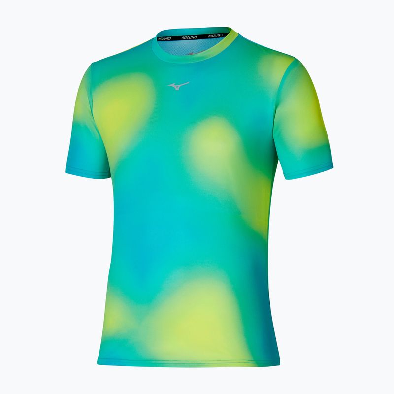 Férfi Mizuno Core Graphic Tee lime futópóló