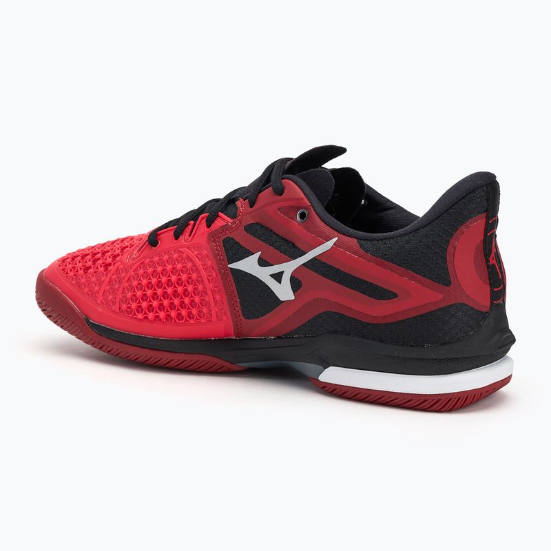 Férfi teniszcipő Mizuno Wave Exceed Tour 6 AC radiant red/white/black 3