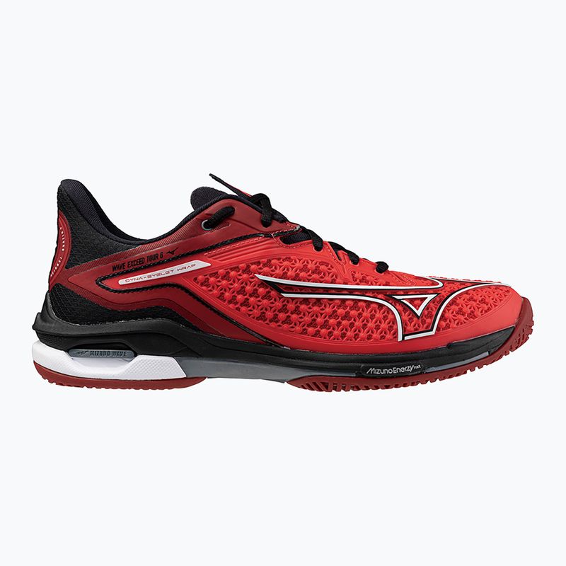 Férfi teniszcipő Mizuno Wave Exceed Tour 6 AC radiant red/white/black 8