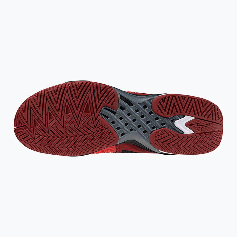 Férfi teniszcipő Mizuno Wave Exceed Tour 6 AC radiant red/white/black 9