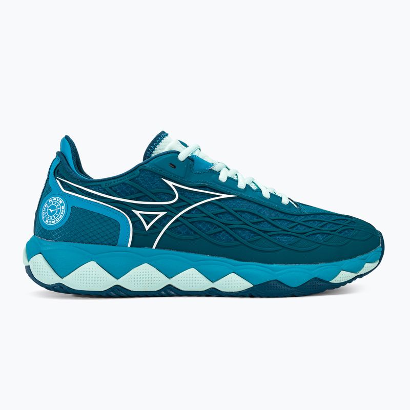 Férfi teniszcipő Mizuno Wave Enforce Tour AC moroccan blue/white/bluejay 2