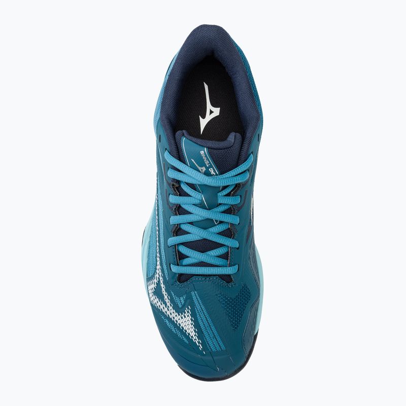 Férfi teniszcipő Mizuno Wave Exceed Light 2 AC moroccan blue / white / bluejay 5