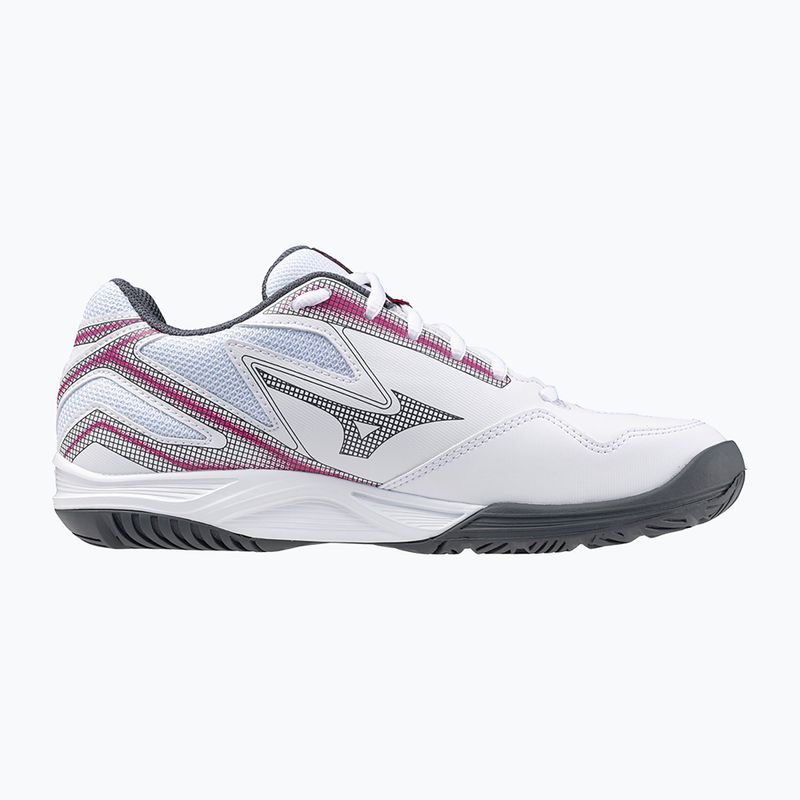 Női teniszcipő Mizuno Break Shot 4 AC white / pink tetra / turbulence 9