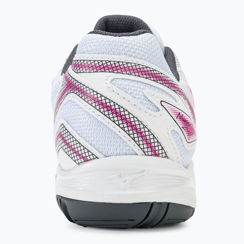 Női teniszcipő Mizuno Break Shot 4 AC white / pink tetra / turbulence 6