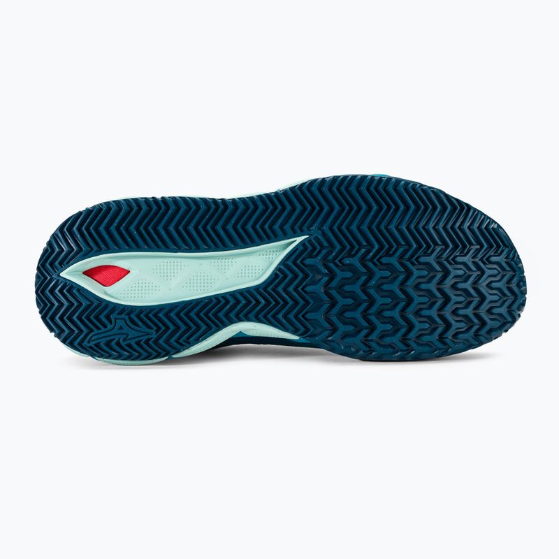 Férfi teniszcipő Mizuno Wave Enforce Tour CC moroccan blue/white/bluejay 5