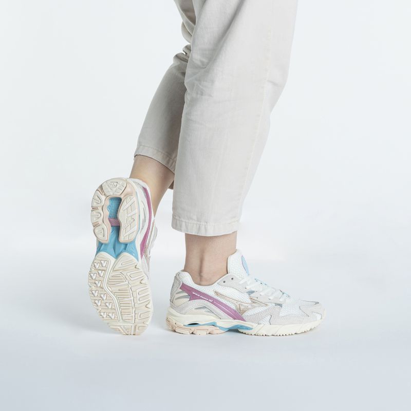 Női cipő Mizuno Wave Rider 10 fehér homok/váltó homok/hófehér 2