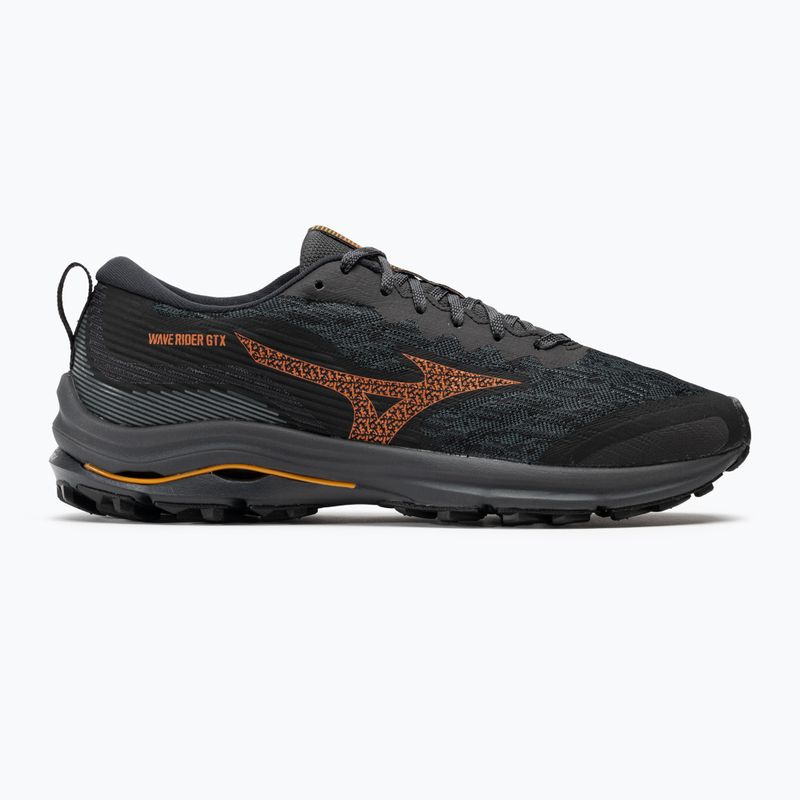 Férfi futócipő Mizuno Wave Rider GTX black/nasturtium/carrot curl 2