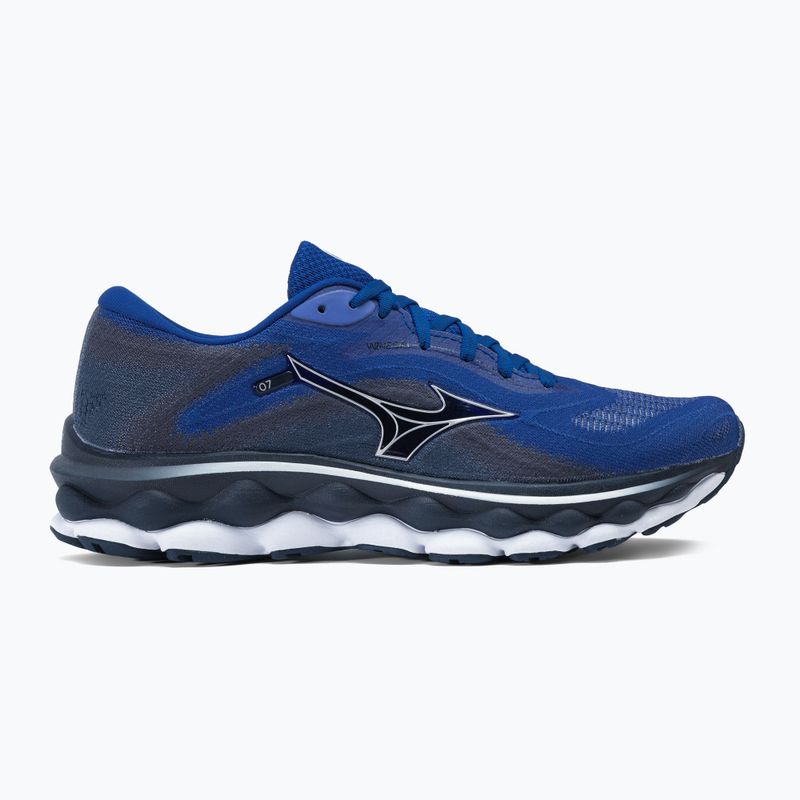 Férfi futócipő Mizuno Wave Sky 7 surf the web/silver/dress blues 2