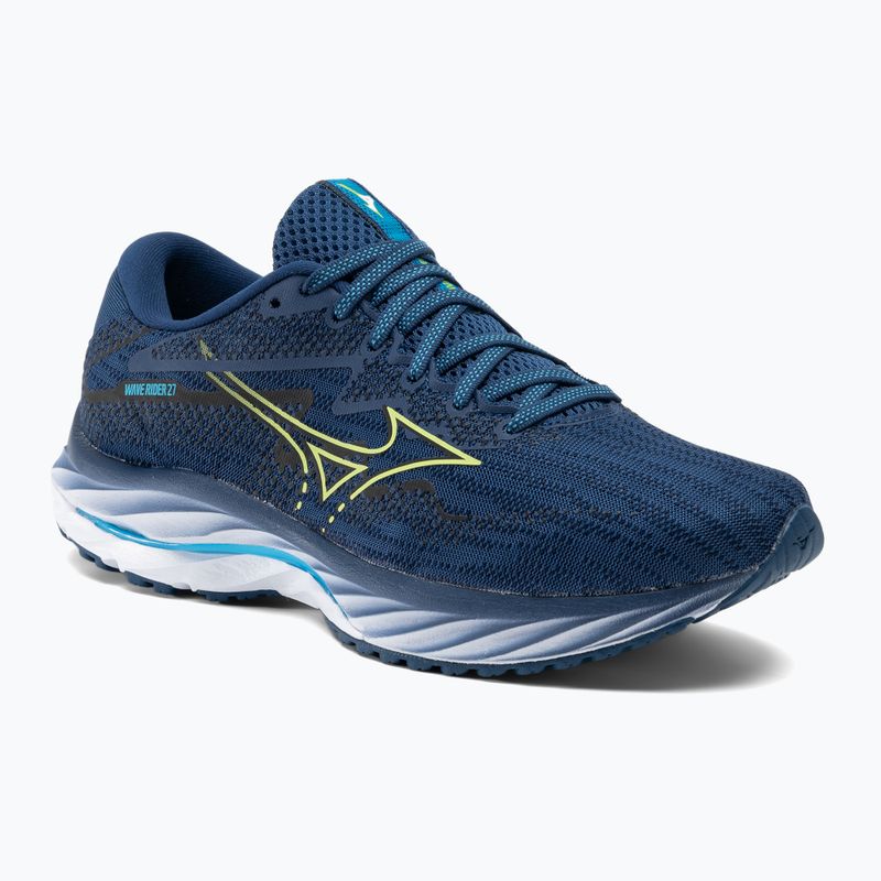 Férfi futócipő Mizuno Wave Rider 27 navy peony/sharp green/swim cap