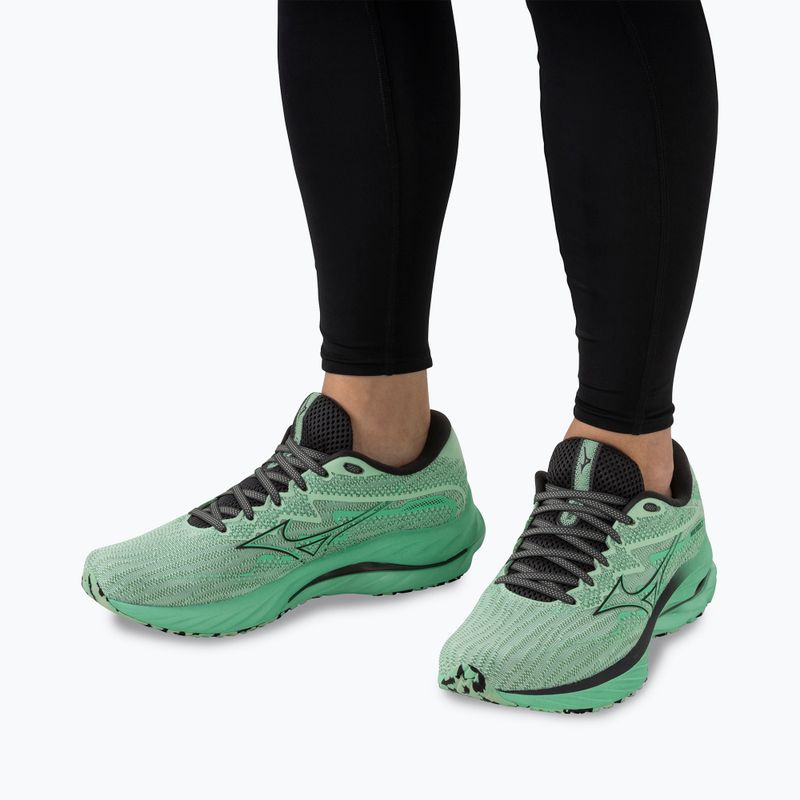 Férfi futócipő Mizuno Wave Rider 27 grayed jade/black oyster/jade cream 7