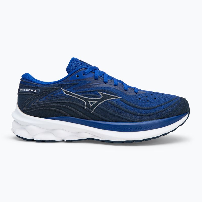 Férfi futócipő Mizuno Wave Skyrise 5 surf the web/ fehér/ india ink 2