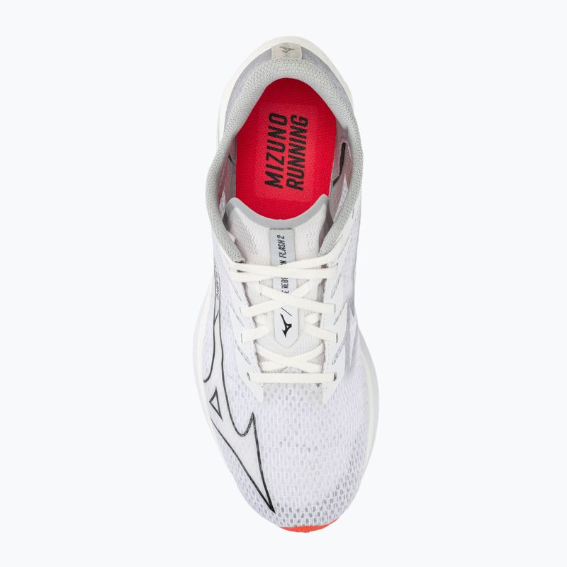 Férfi futócipő Mizuno Wave Rebellion Flash 2 white/black/harbor mist 5