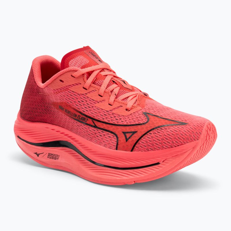 Mizuno Wave Rebellion Flash 2 futócipő dubarry/ fekete/ áfonya