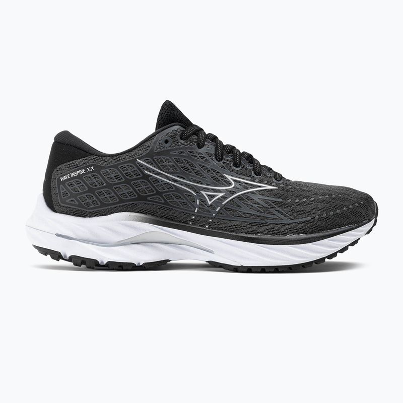 Férfi futócipő Mizuno Wave Inspire 20 ebony/white/black 2