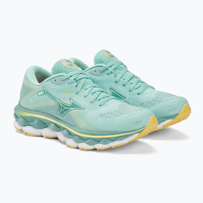 Női futócipő Mizuno Wave Sky 7 eggshell blue/white/sunshine 5