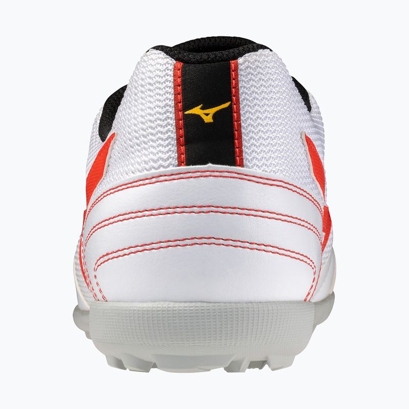 Gyerek focicipő Mizuno MRL Sala Club TF Jr white/radiant red 11
