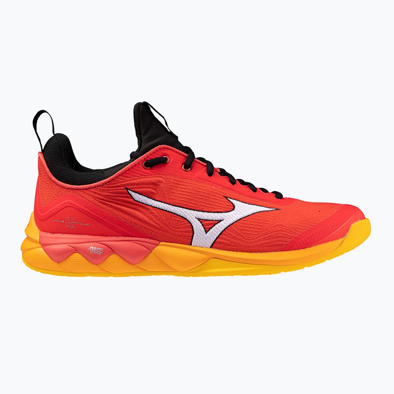 Férfi röplabda cipő Mizuno Wave Luminous 2 radiant red/white/carrot curl