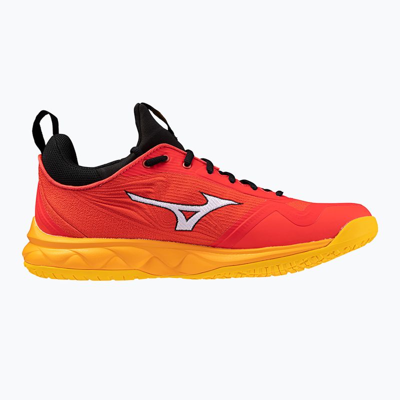 Férfi röplabda cipő Mizuno Wave Luminous 2 radiant red/white/carrot curl 2