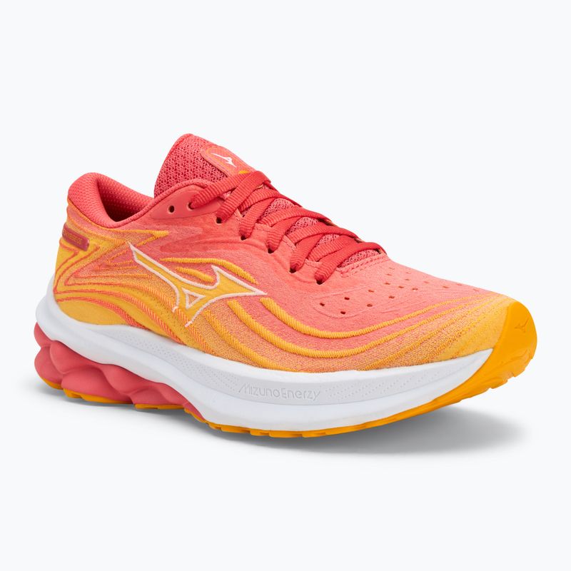 Női futócipő Mizuno Wave Skyrise 5 dubarry / fehér / citrus